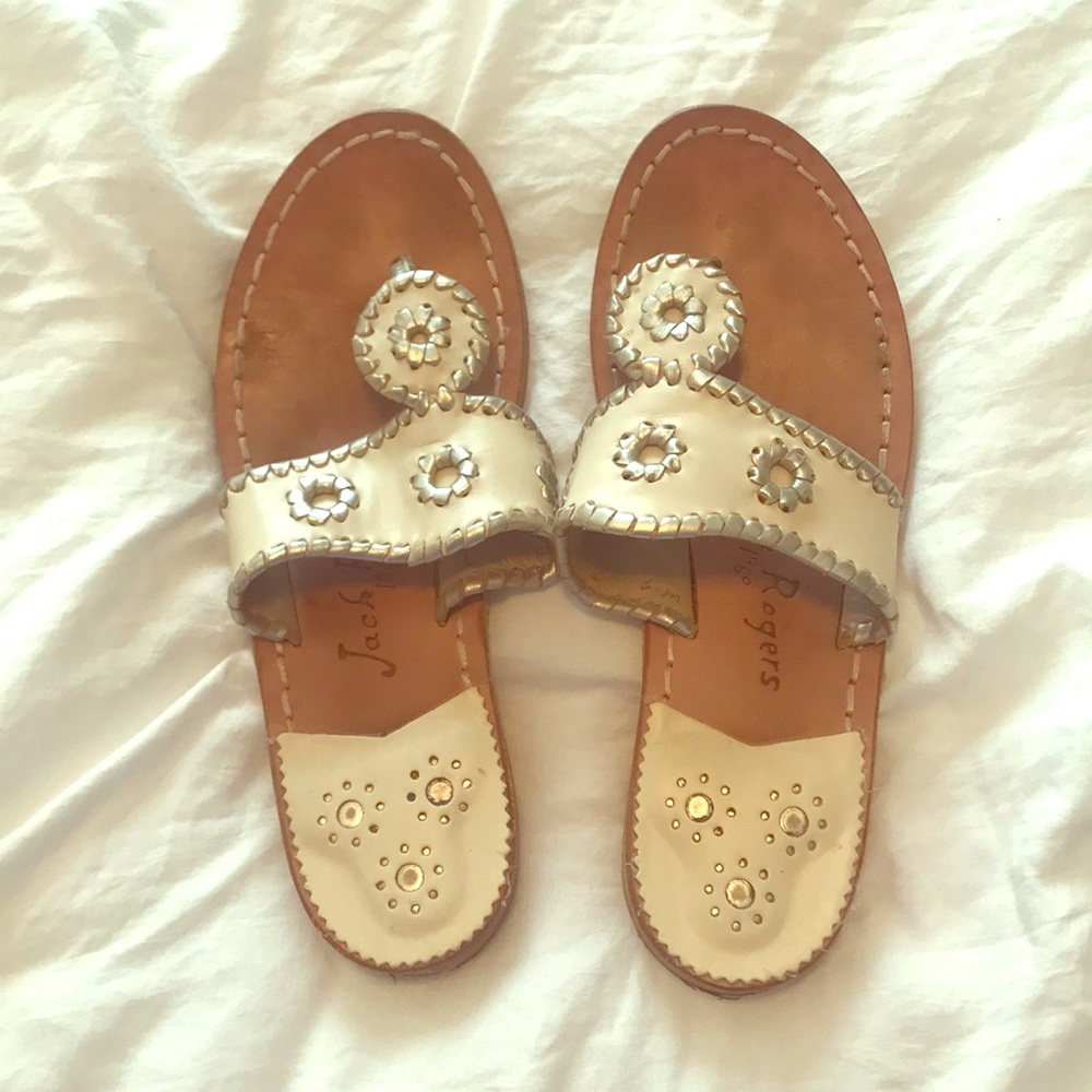 gently worn Jack Rogers sandals